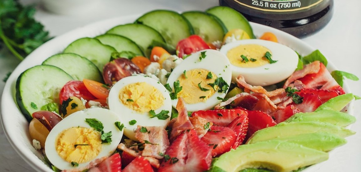 Cobb Salad with Green Goddess Dressing