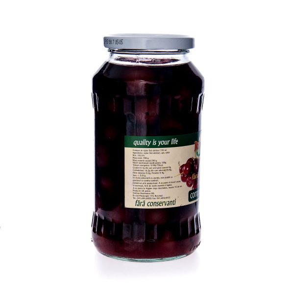 Compot de vișine fără sâmburi Darinne, 720ml - Image 3