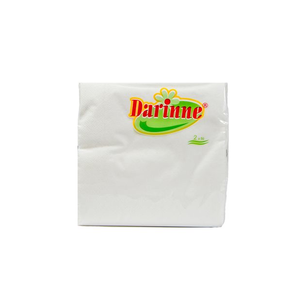 Șervețele Darinne 2 straturi alb