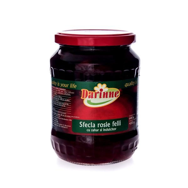 Sfeclă roșie felii Darinne, 720ml