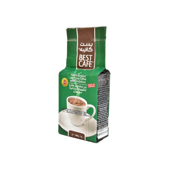 Cafea măcinată Arabica cu cardamom Best Café, 200g - Image 2