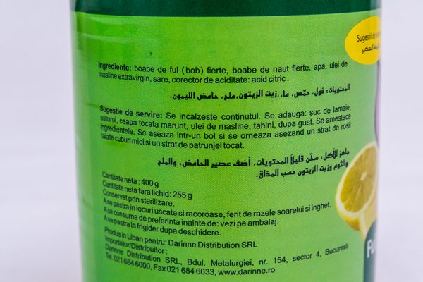 Ful medammas/bob Darinne rețetă libaneză, 400g - Image 2