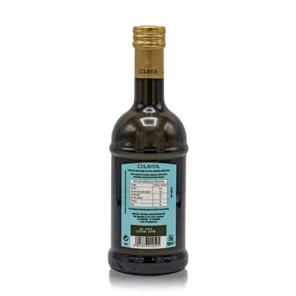 Ulei de măsline extra virgin Premium Selection Colavita, Greek 100%, 750ml - Image 2