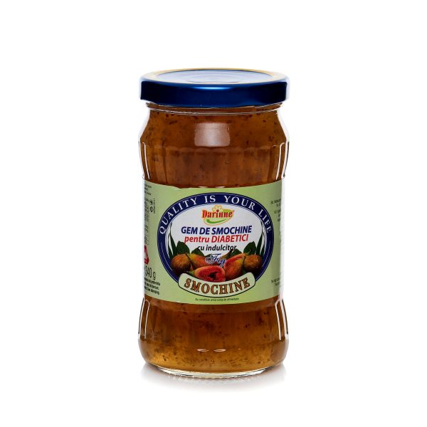 Gem de smochine pentru diabetici Darinne, 340g