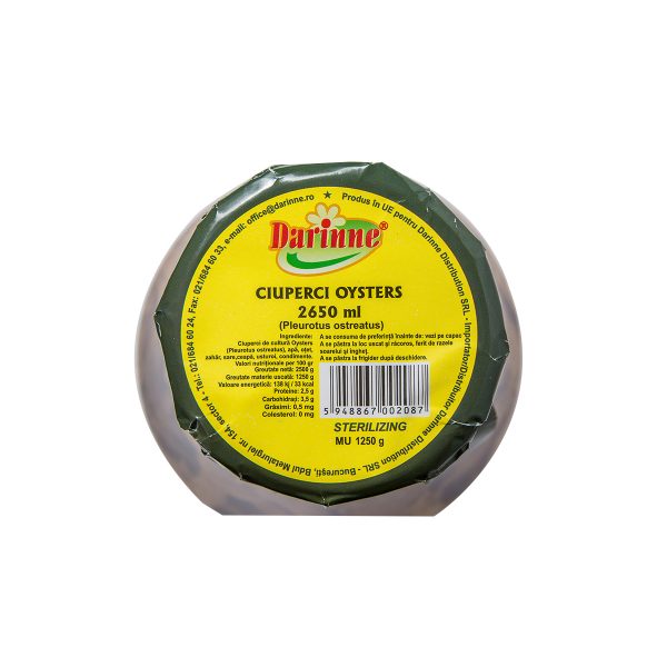 Ciuperci murate OYSTERS Darinne, 2650ml - Image 2