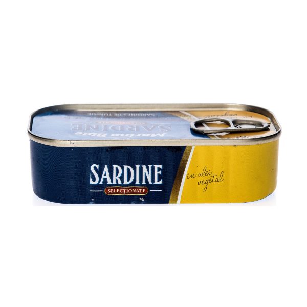 Sardine în ulei vegetal Marina Blue, 125g - Image 3