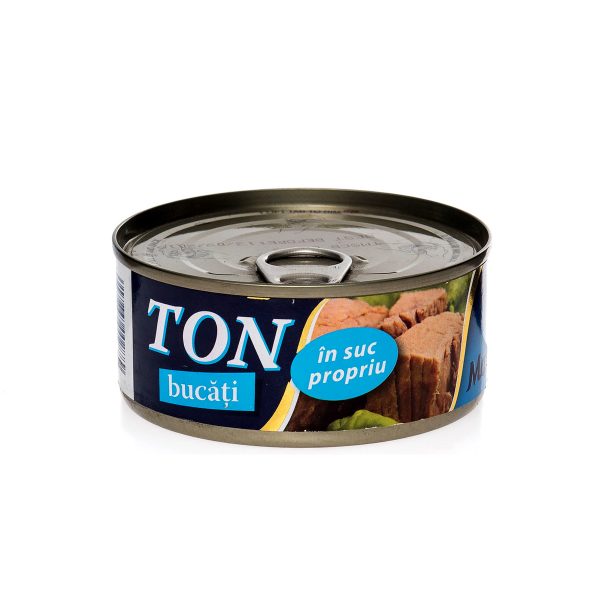 Ton bucăți în suc propriu Marina Blue, 160g