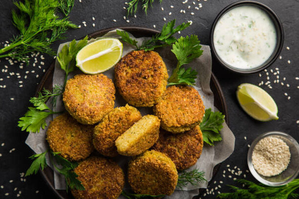 Burger Vegan de Falafel