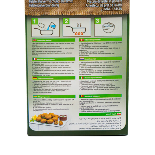 Amestec pentru falafel Daaboul, 200g - Image 2